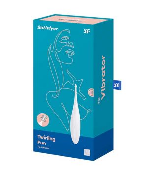 Satisfyer - Klitorisvibrator Twirling Fun - Weiß