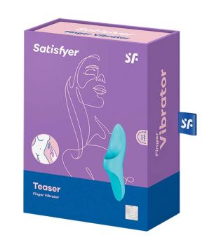 Satisfyer - Teaser Finger Vibrator - Hellblau