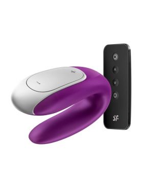 Satisfyer - Vibrator für Paare Double Fun - Violett