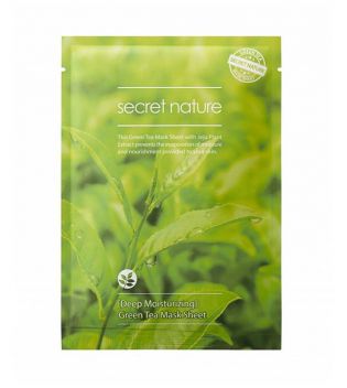Secret Nature - Feuchtigkeitsmaske für grünen Tee