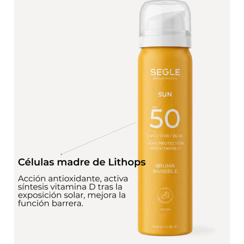 SEGLE – Invisible Sun Facial Mist SPF50