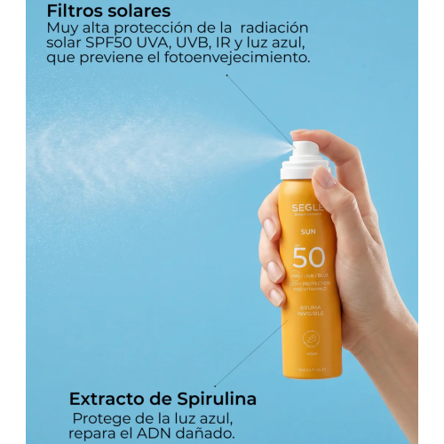 SEGLE - Unsichtbarer Sonnennebel SPF50+ - 200 ml