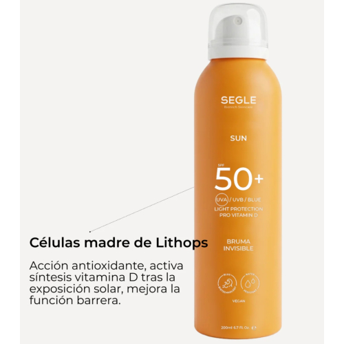 SEGLE - Unsichtbarer Sonnennebel SPF50+ - 200 ml