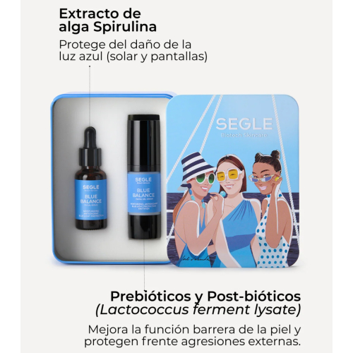 SEGLE – *Jordi Labanda* – Feuchtigkeitsspendendes Paket Blue Balance
