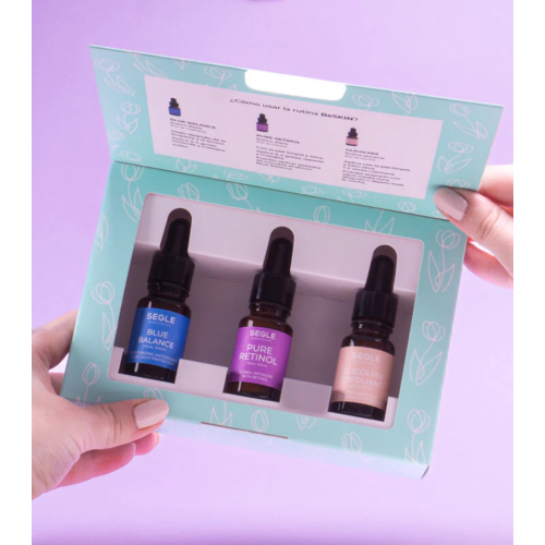 SEGLE – Anti-Aging- und straffende Routine-Packung BeSKIN von @befarmacos – Alle Hauttypen außer empfindlicher Haut