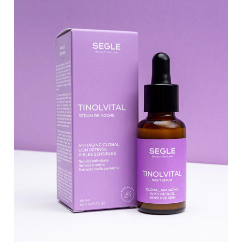 SEGLE – Anti-Aging-Nacht-Gesichtsserum Tinolvital – Empfindliche Haut