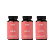 SEGLE - 3er-Set Nahrungsergänzungsmittel Clear Skin Pro - 3x60 Kapseln
