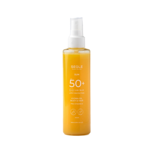 SEGLE - Zweiphasiges Sonnenspray für Körper und Haar SPF50+
