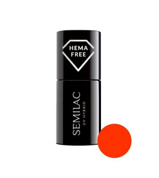 Semilac - Semipermanenter Nagellack - 434: Optimistic Red