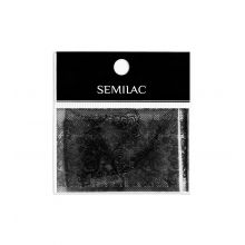 Semilac - Transferfolie für Nailart - 06: Black Lace foil