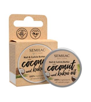 Semilac – Nagel- und Nagelbutter mit Kokosnussöl und Kukui