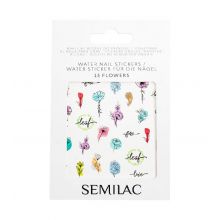 Semilac - Nagelsticker auf Wasserbasis - 15: Flowers