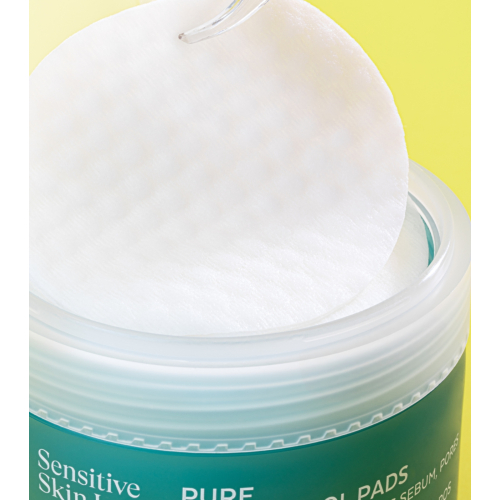 Sensilis - *Oily Skin* - Gesichtswasser mit Mikropeeling-Pads Pure Oil Control