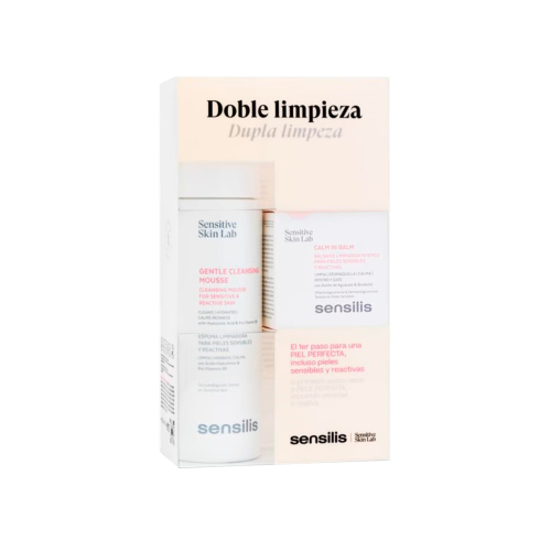 Sensilis - Doppelreinigungspackung Gentle Cleansing Mousse + Calm In Balm