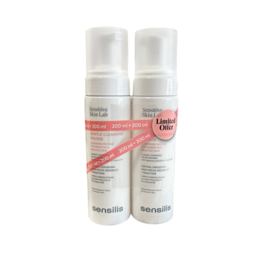 Sensilis – Sanftes Reinigungsmousse-Duo-Pack