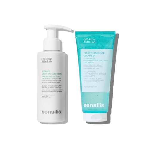 Sensilis - Gesichtsreinigungspackung Purify + Succinic