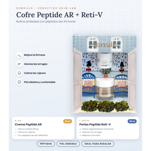 Sensilis - *Xmass* - Set Creme Peptide AR + Perlen Peptide Reti-V