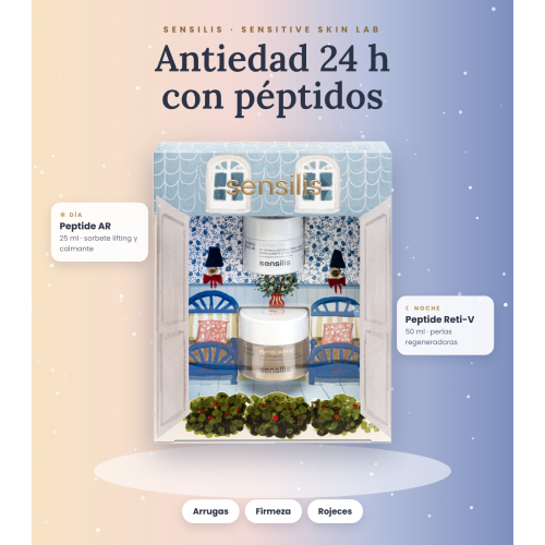 Sensilis - *Xmass* - Set Creme Peptide AR + Perlen Peptide Reti-V