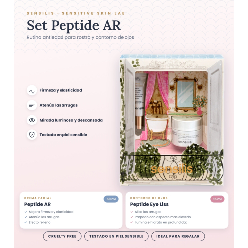 Sensilis - *Xmass* - Set aus Augencreme und Peptide AR Creme