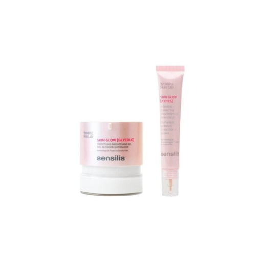 Sensilis - *Xmass* - Set Skin Glow aus Gesichtsgelee + Augenringe-Behandlung