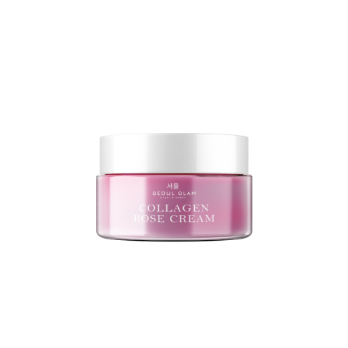 Seoul Glam - Aufhellende Nachtcreme mit Niacinamid Collagen Rosé