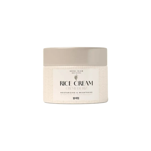 Seoul Glam - Feuchtigkeitsspendende Gesichtscreme Rice Cream