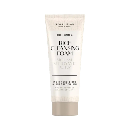 Seoul Glam - Feuchtigkeitsspendender Gesichtsreiniger Rice Cleansing Foam