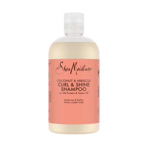 Shea Moisture - Shampoo Curl & Shine - Kokosnuss und Hibiskus