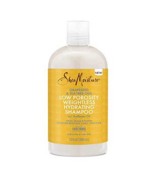 Shea Moisture - Shampoo für Haare mit geringer Porosität - Traubenkern- und Teebaumöl