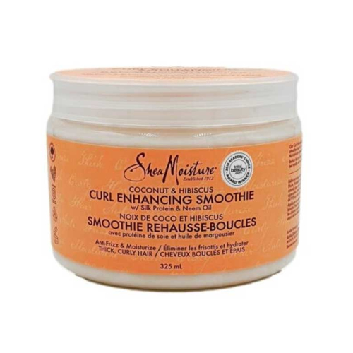 Shea Moisture - Locken definierende Creme Curl Enhancing Smoothie 325g - Kokosnuss und Hibiskus