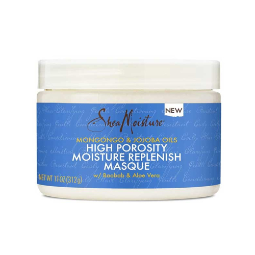 Shea Moisture - Feuchtigkeitsmaske für Haare mit hoher Porosität - Mongongo- und Jojobaöle
