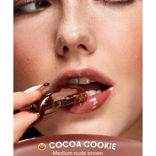 SHEGLAM - Feuchtigkeitsspendender Lippenbalsam Crystal Glaze - Cocoa Cookie