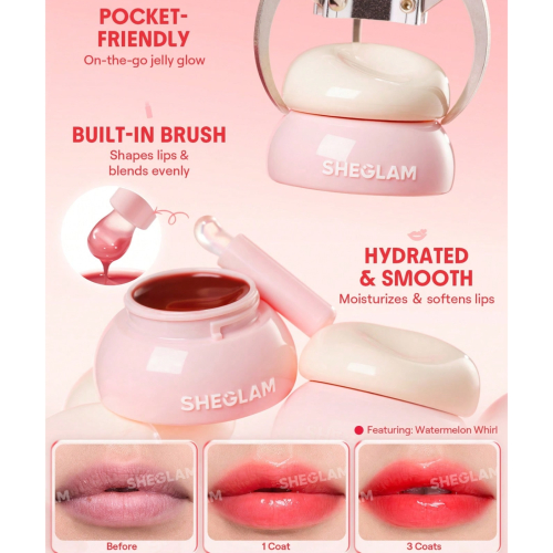 SHEGLAM - Lippenbalsam Hydra Jelly Pocket - Dragonfruit Dew