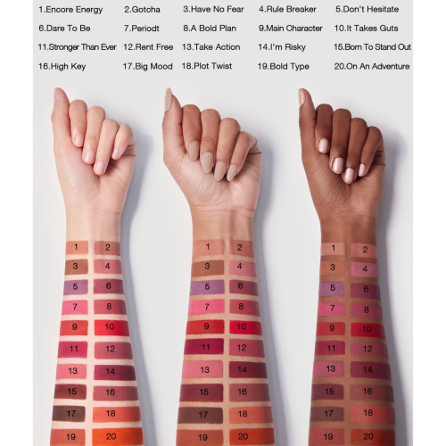 SHEGLAM - Langanhaltender, matter Lippenstift Dynamatte Boom - Encore Energy