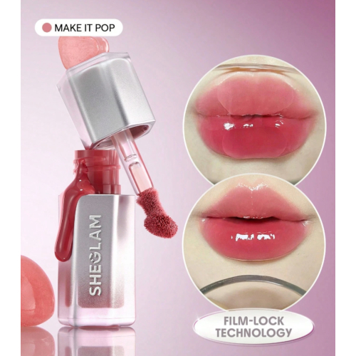 SHEGLAM - Lippenstift Glass Lock Air - Make lt Pop
