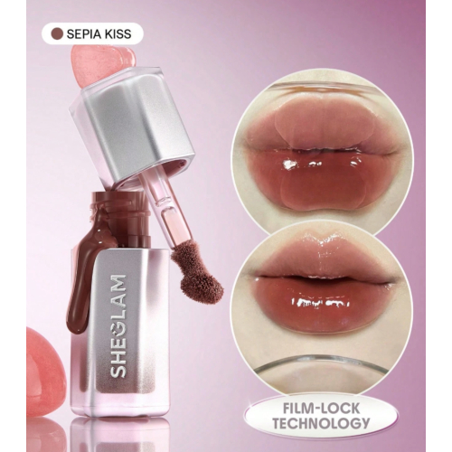 SHEGLAM - Lippenstift Glass Lock Air - Sepia Kiss