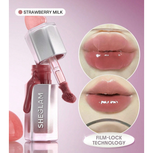 SHEGLAM - Lippenstift Glass Lock Air - Strawberry Milk