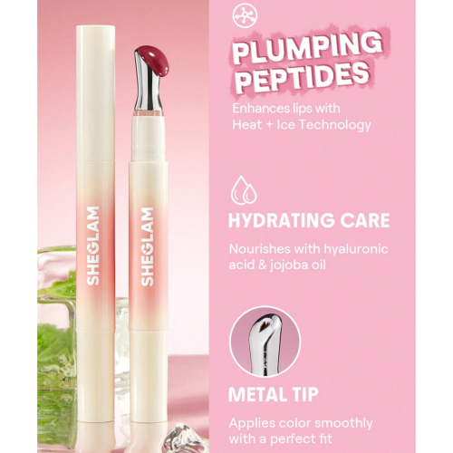 SHEGLAM - Bold Booster Lipgloss - Berry Spritz