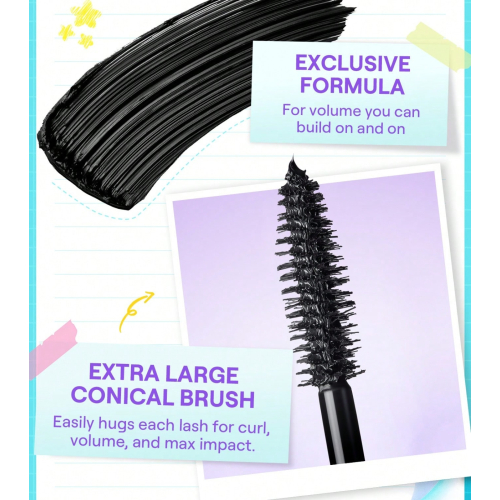 SHEGLAM - Mascara Lashlighter Mega Boost - Black