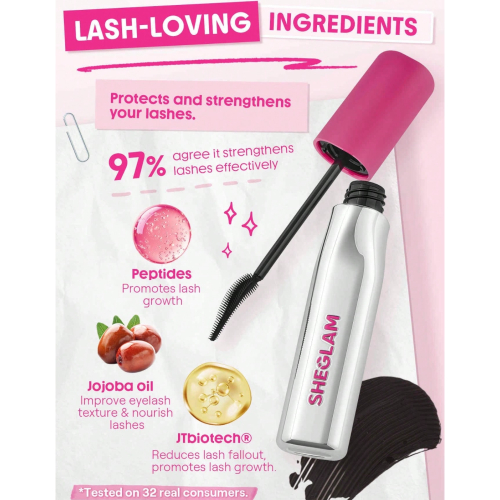 SHEGLAM - Mascara Lashlighter Up & Out - Black