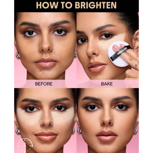 SHEGLAM - Fixierpuder Baked Glow - Translucent