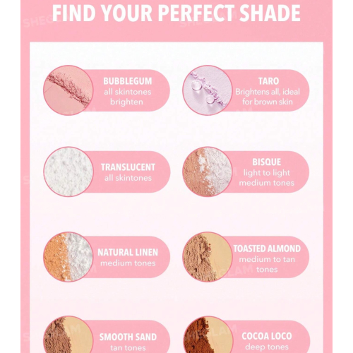 SHEGLAM - Fixierpuder für Gesicht und Kontur Insta-Ready - Bubblegum