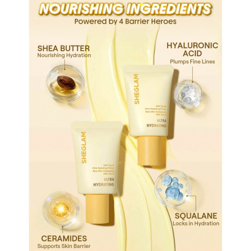 SHEGLAM - Feuchtigkeitsspendende Grundierung Melt Touch
