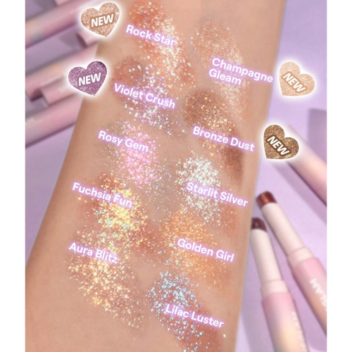 SHEGLAM - Lidschatten Crystal Jelly Glaze Stick - Golden Girl
