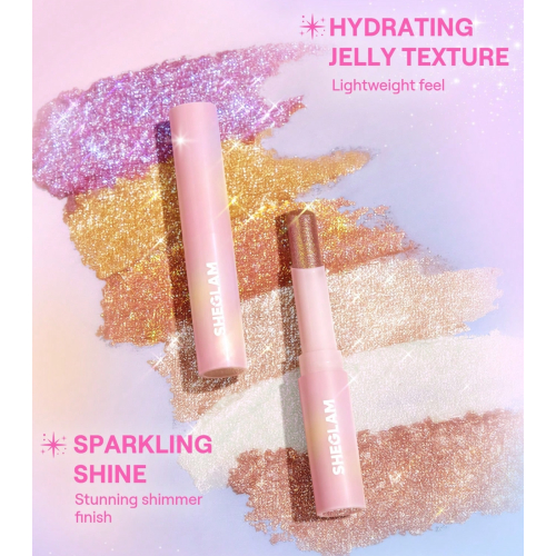 SHEGLAM - Lidschatten Crystal Jelly Glaze Stick - Golden Girl