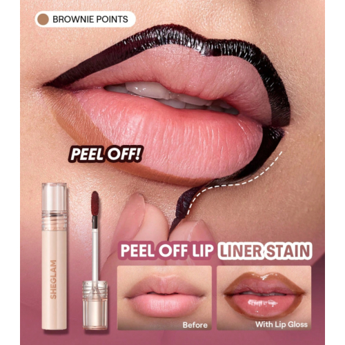 SHEGLAM - Lippenstift Peel-off Fall In Line - Brownie Points