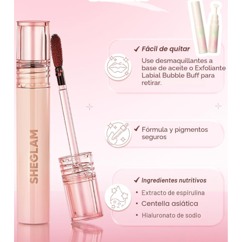 SHEGLAM - Lippenstift Peel-off Fall In Line - Mauvelous
