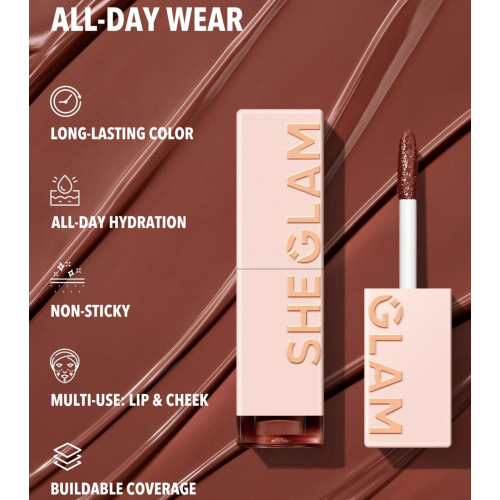 SHEGLAM - Lip Tint Take a Hint - Mocha Loca