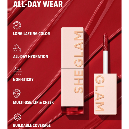 SHEGLAM - Lip Tint Take a Hint - Wake-up Call