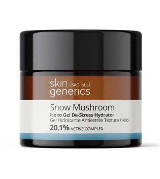 Skin Generics - Feuchtigkeitsspendendes Anti-Stress-Creme-Gel Snow Mushroom
